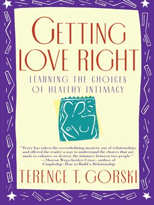 cover image of Getting Love Right